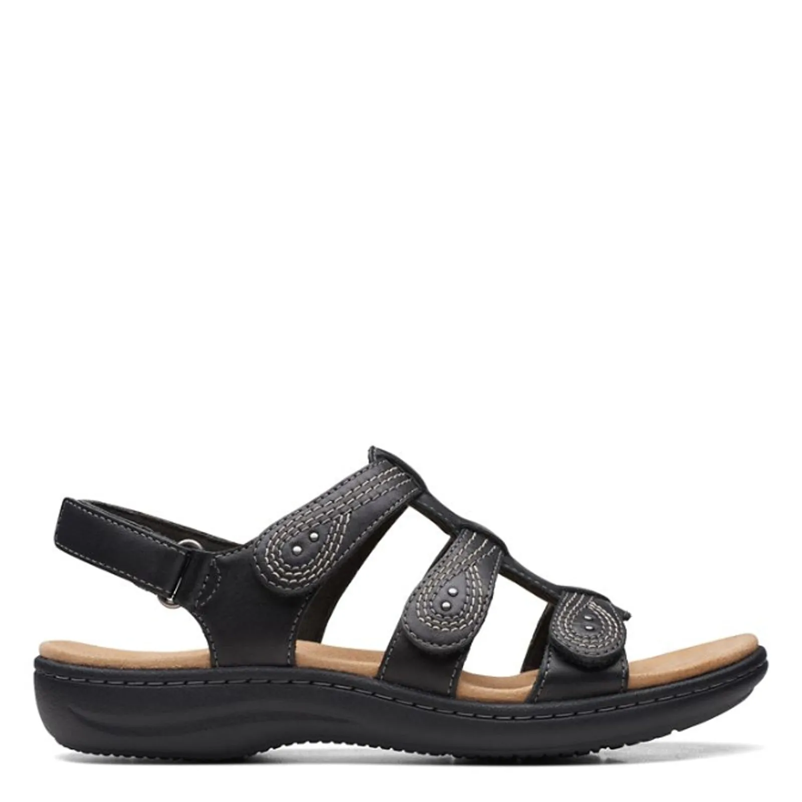 Women's Clarks, Laurieann Vine Sandal Unwind Walk On Foot