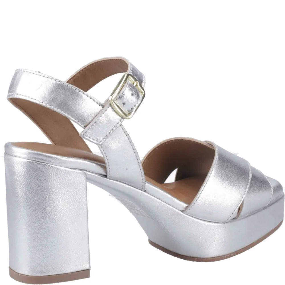 Dressy Hush Puppies Ophelia Leather Heels