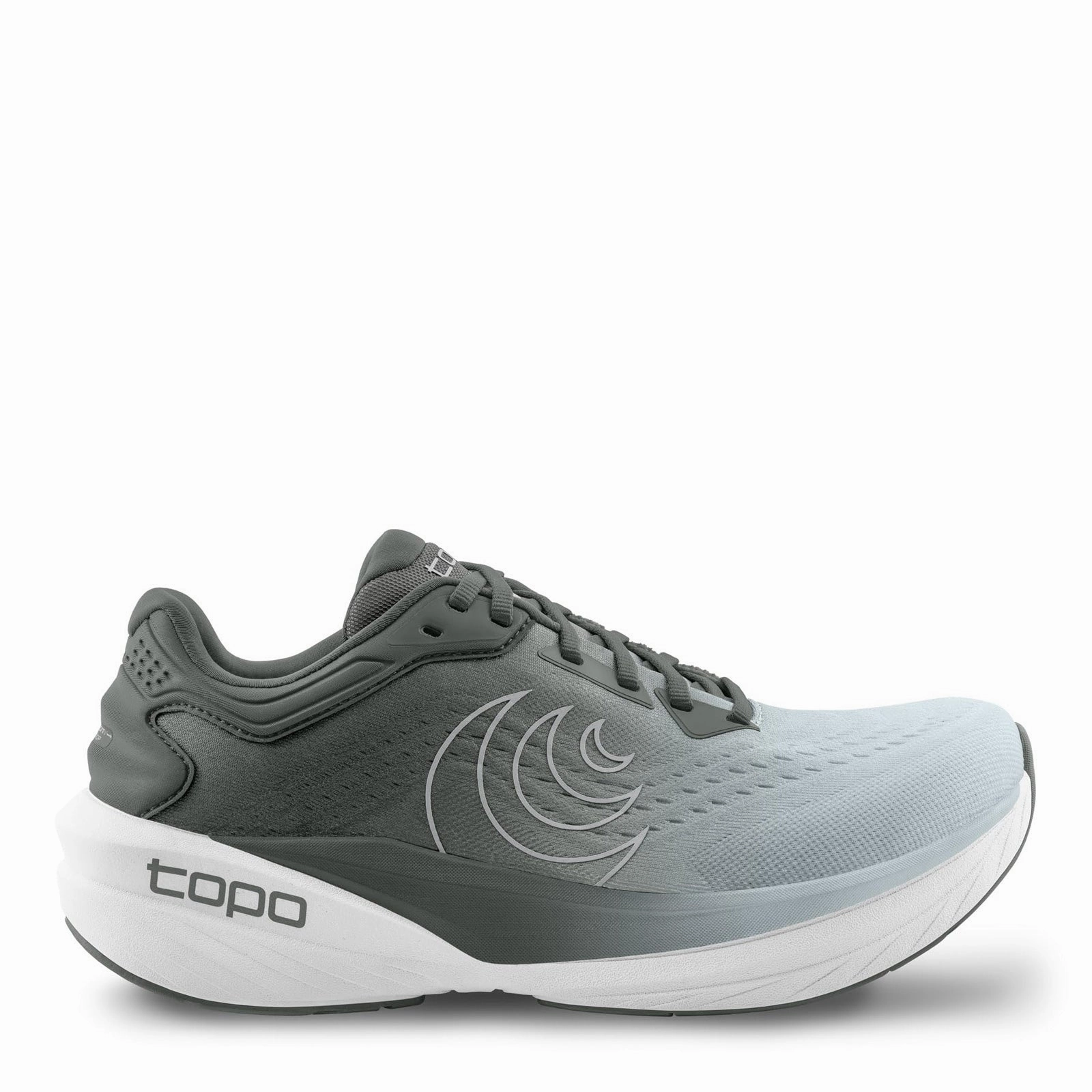 Women's Topo, Phantom 4 Running Shoe - Wide Width foggy - day shoes