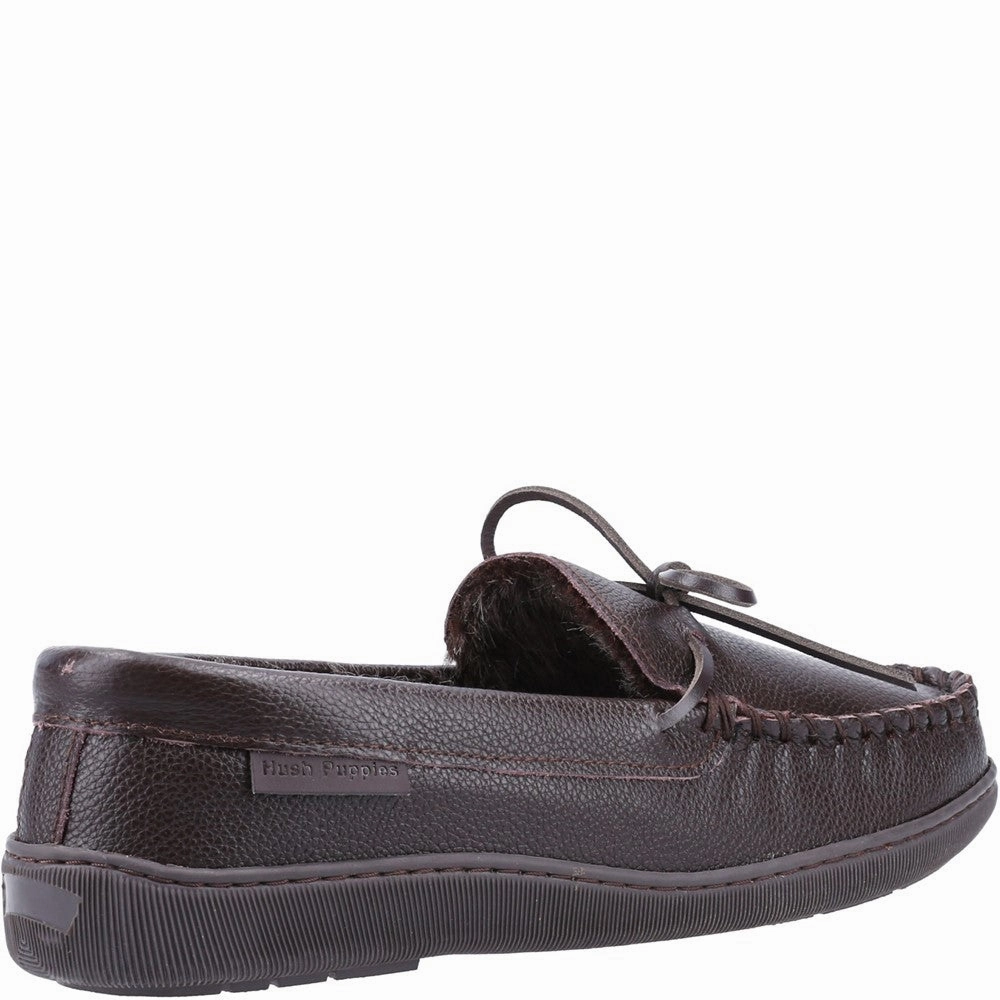 Hush Puppies Ace Leather Slipper River Walk