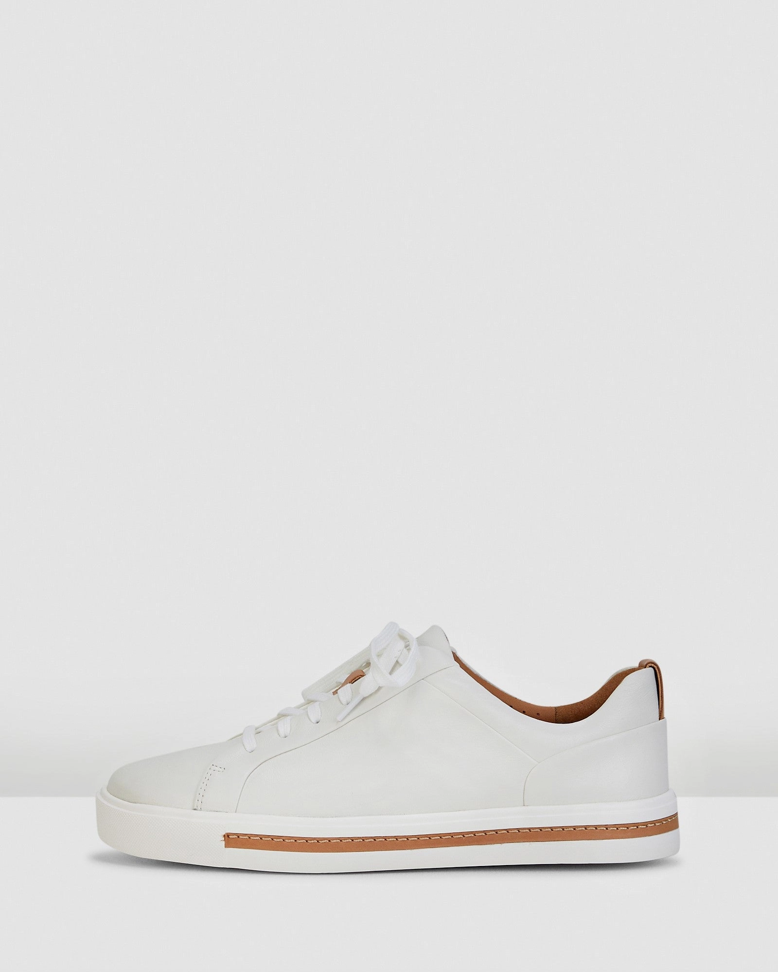 Practical Walk Un Maui Lace White Leather