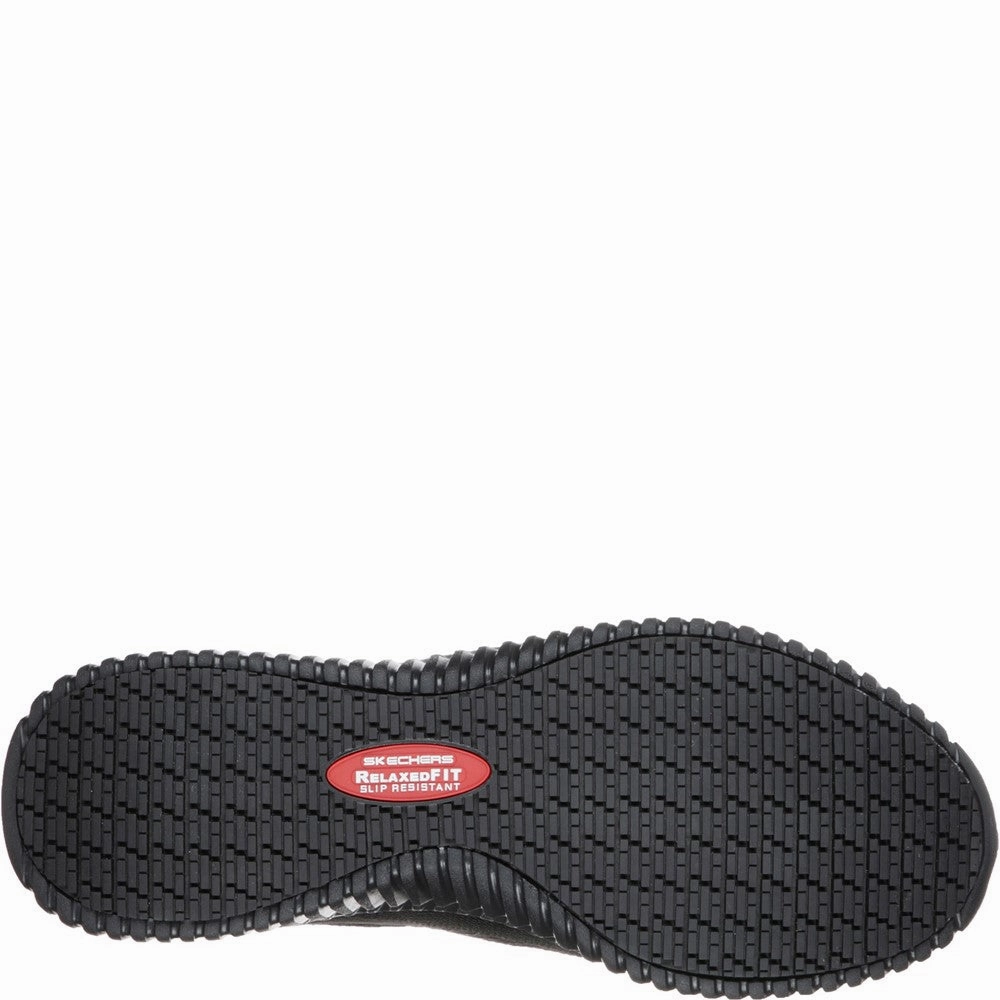 Skechers Workwear Cessnock Colleton Slip Resistant Shoe Dusk Hike day trip