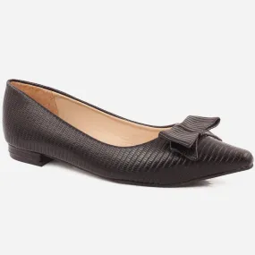 Heel Pain When Wearing Women "Dervla" Slip On Glossy Patent Pointed Toe Shoes