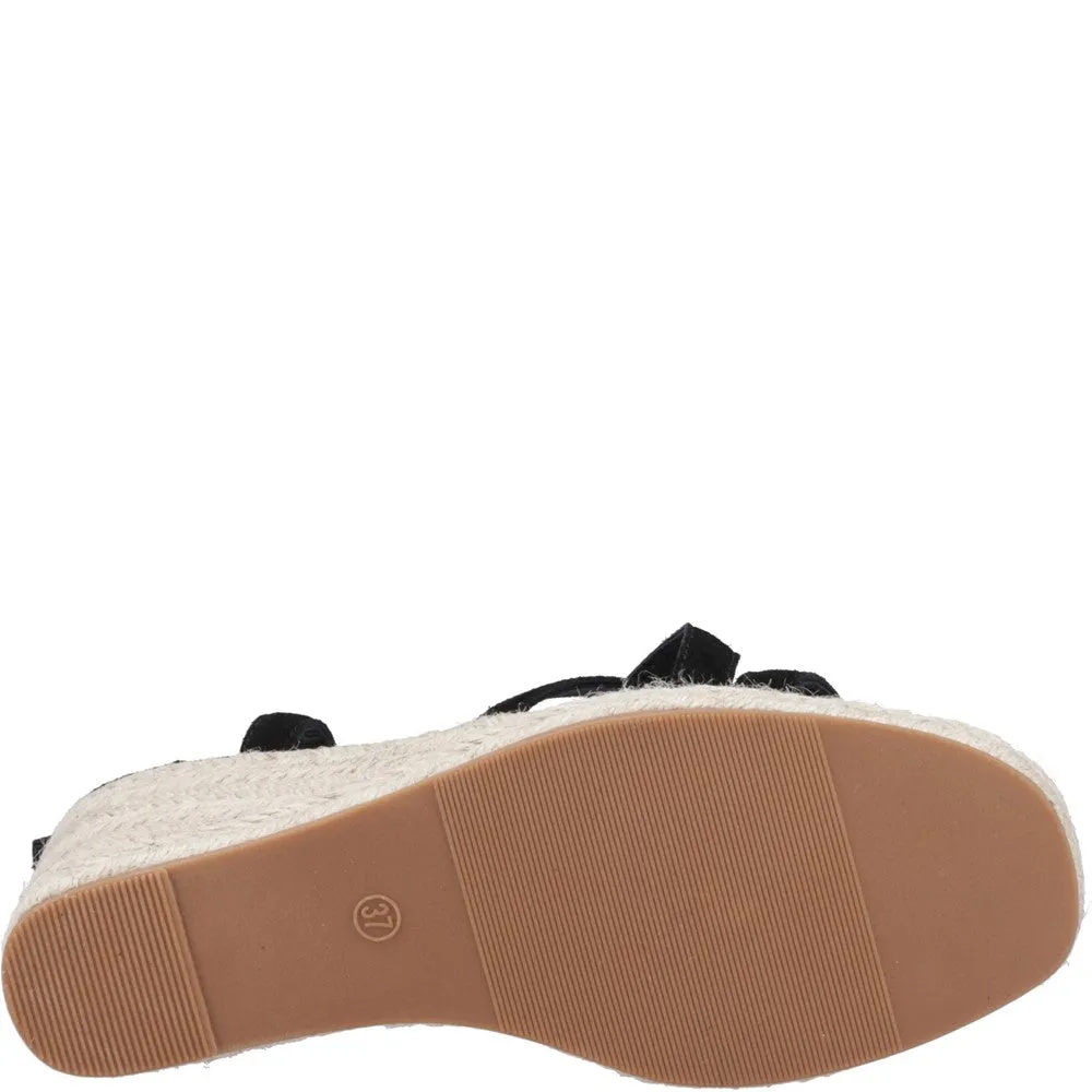 Hush Puppies Jenny Espadrille Wedge Sandal Breathable straps