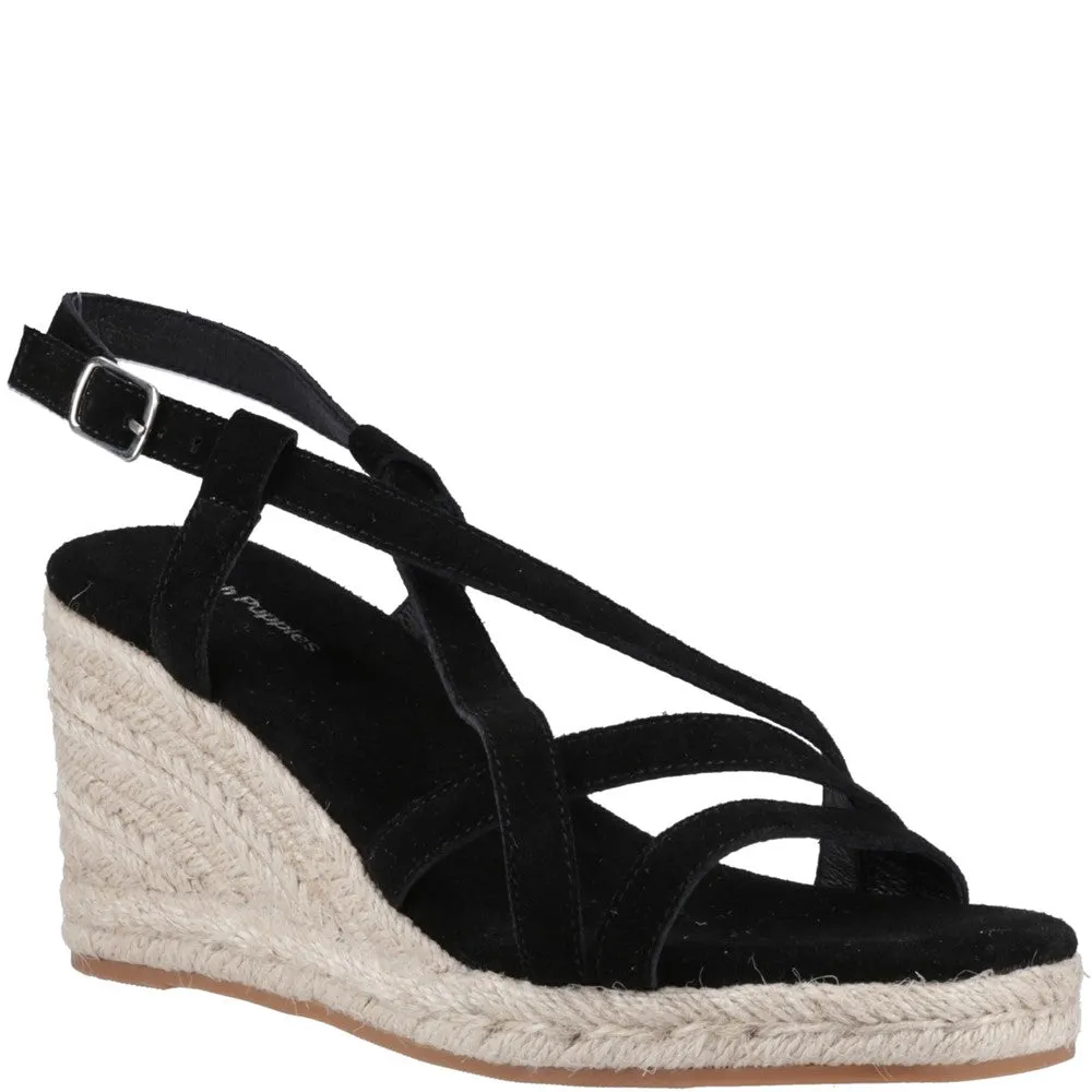 Hush Puppies Jenny Espadrille Wedge Sandal Daily Casual