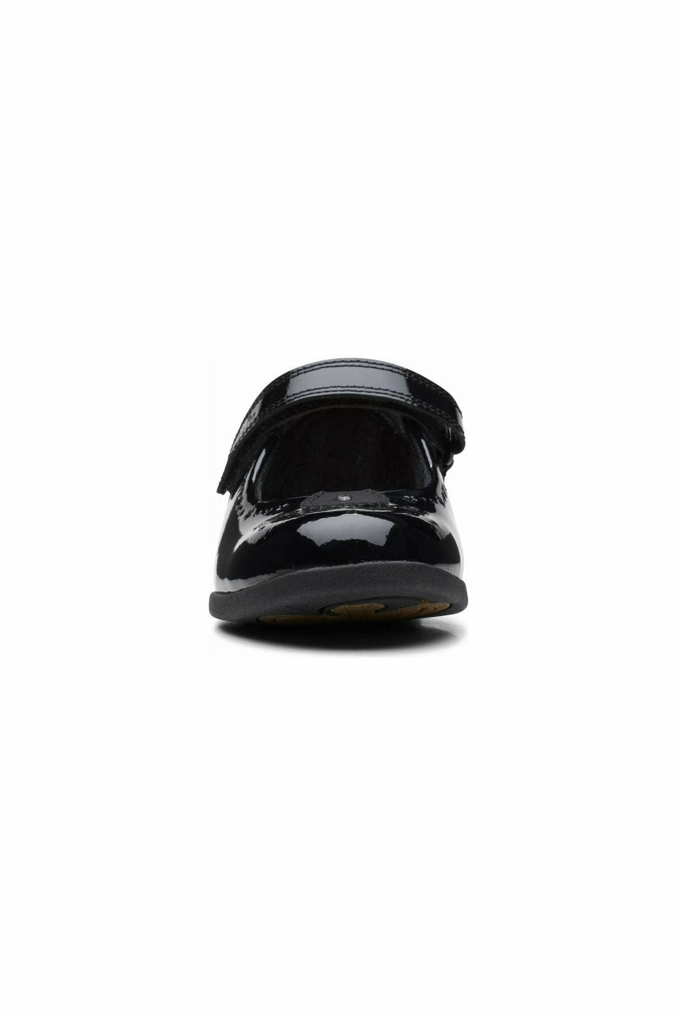 Clarks Magic Step Bar Kid black patent Casual Shoes