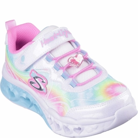 Friend Meet Strong Grip Skechers Flutter Heart Lights - Groovy Swirl Shoe