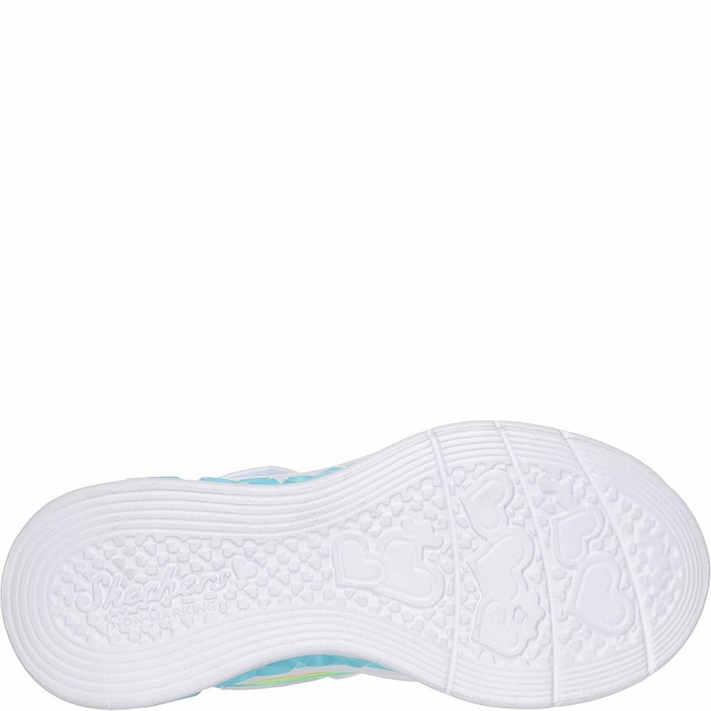 Skechers Flutter Heart Lights - Groovy Swirl Shoe Urban Move