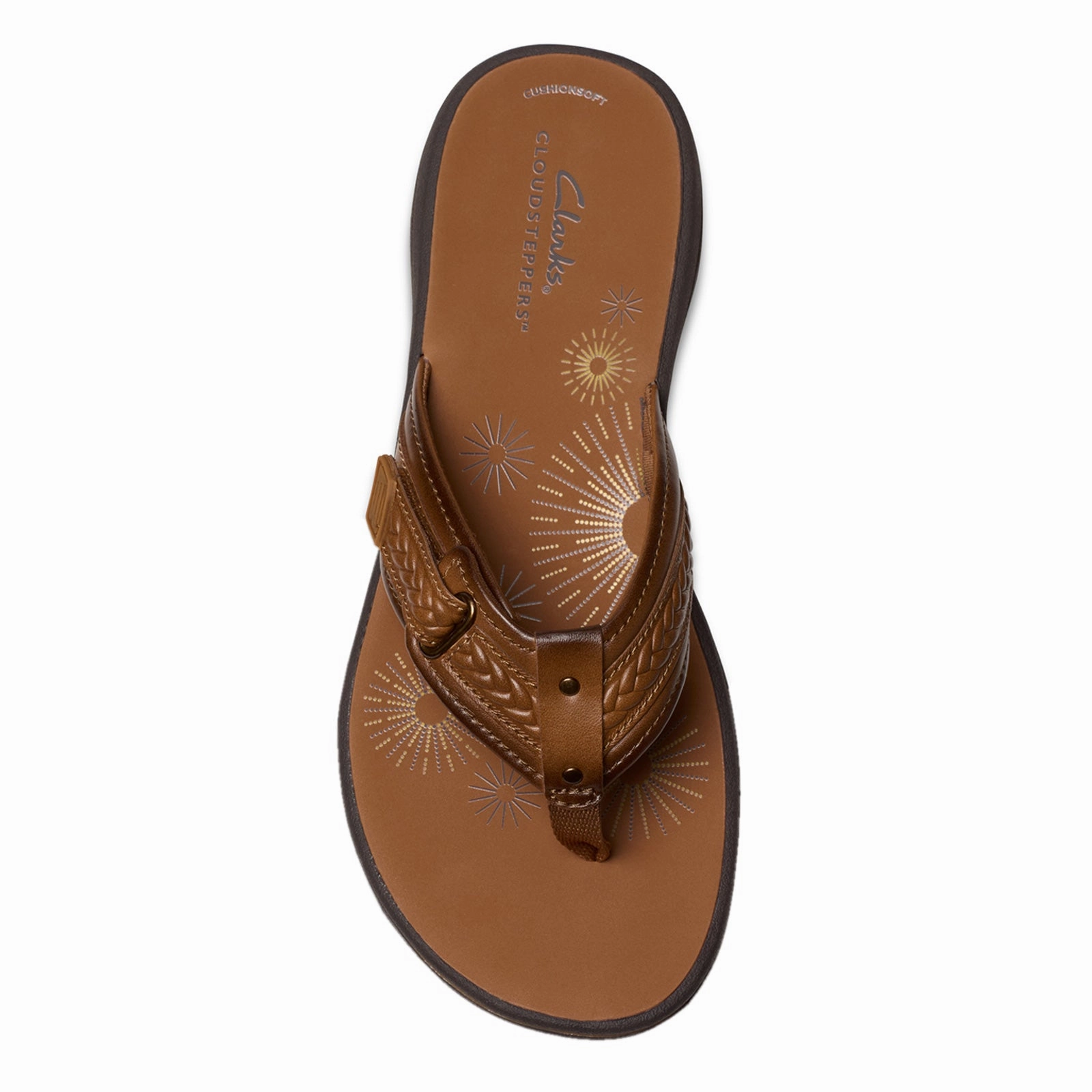 Women's Clarks, Breezey Sun Sandal Tropical Mood Step Free