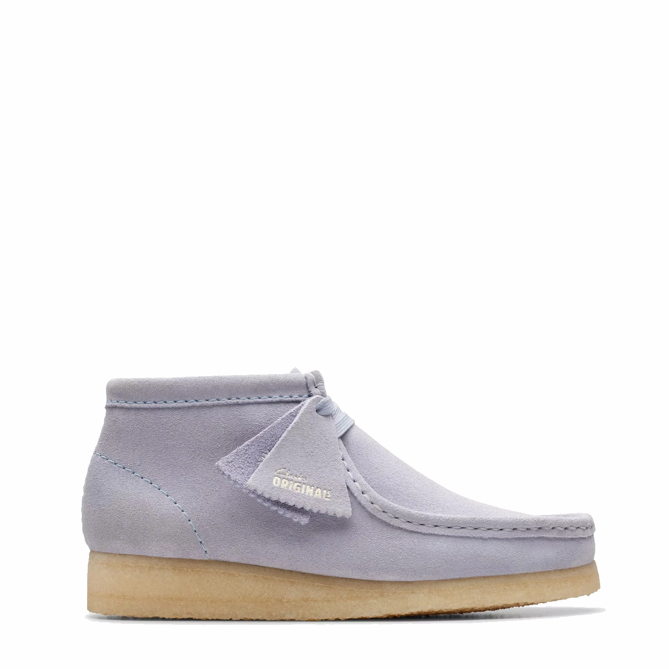 Clarks Originals Womens Wallabee Boot Cloud Grey Suede Machine wash Sturdy