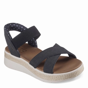 SyntheticMaterial Taxi Ride Women's Skechers, Slip-ins: BOBS Sun Ray - Move Over Sandal - Wide Width