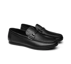 Long Dresses With Tennis Shoes Nixon Men Leather Casual Flat Moccasin Black