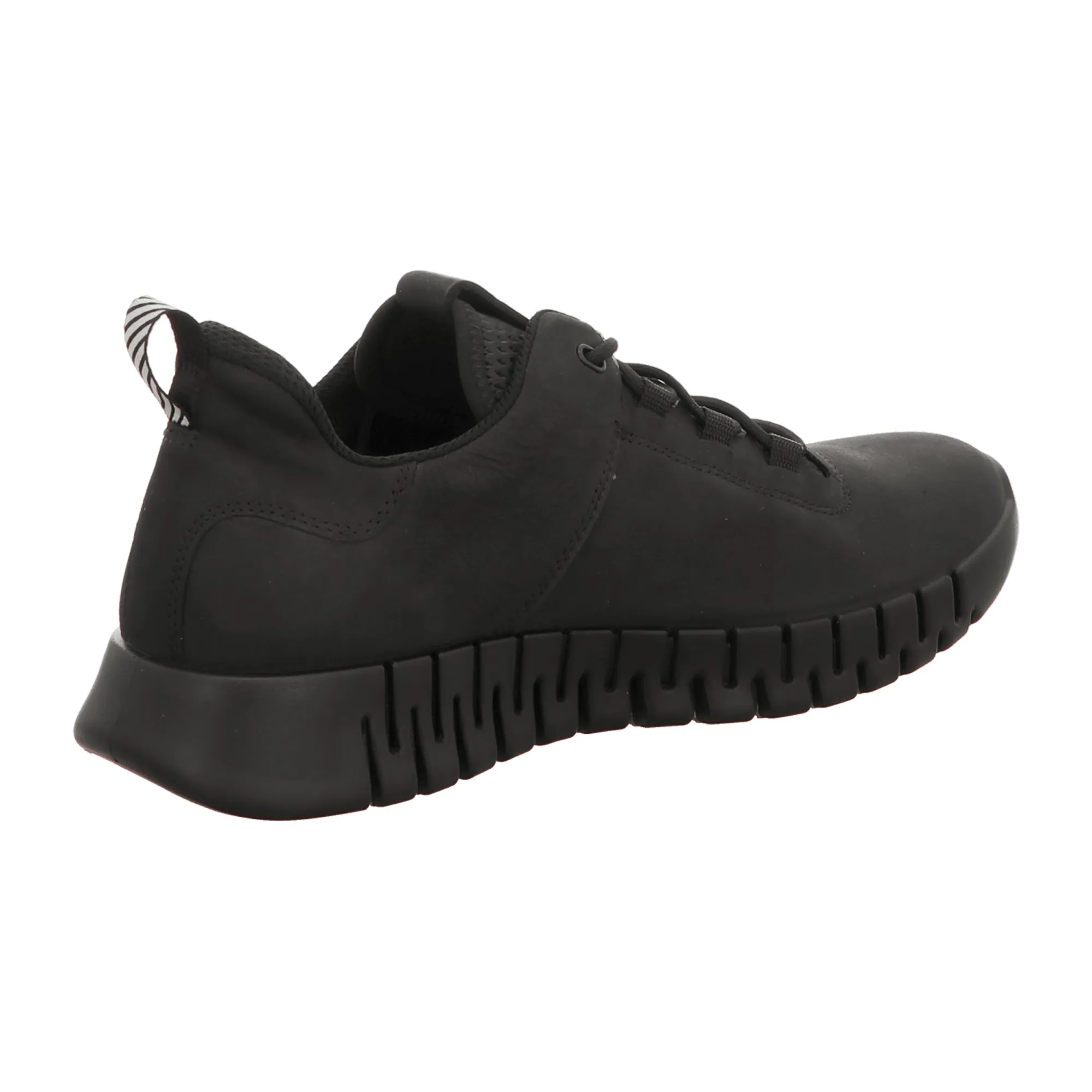 Ecco Men's Black Leather Shoes - Stylish & Durable Footwear for Every Occasion Adidas Volleyball.shoes