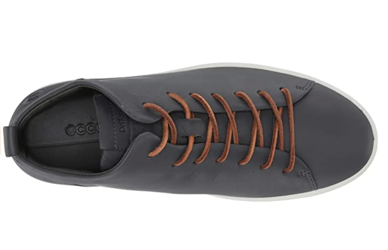 ECCO Men's Soft 8 Mid Cut Sneaker Color Magnet Dri-tan Adidas Shoes Dress