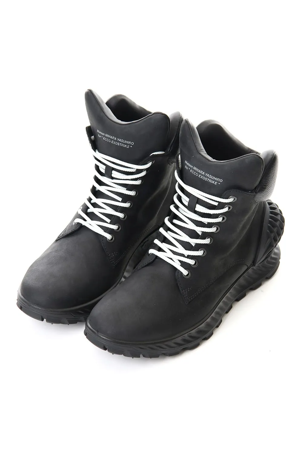 ECCO SHOES COLLABORATION SNEAKER BOOTS Black Adidas Boxing Shoes Vintage