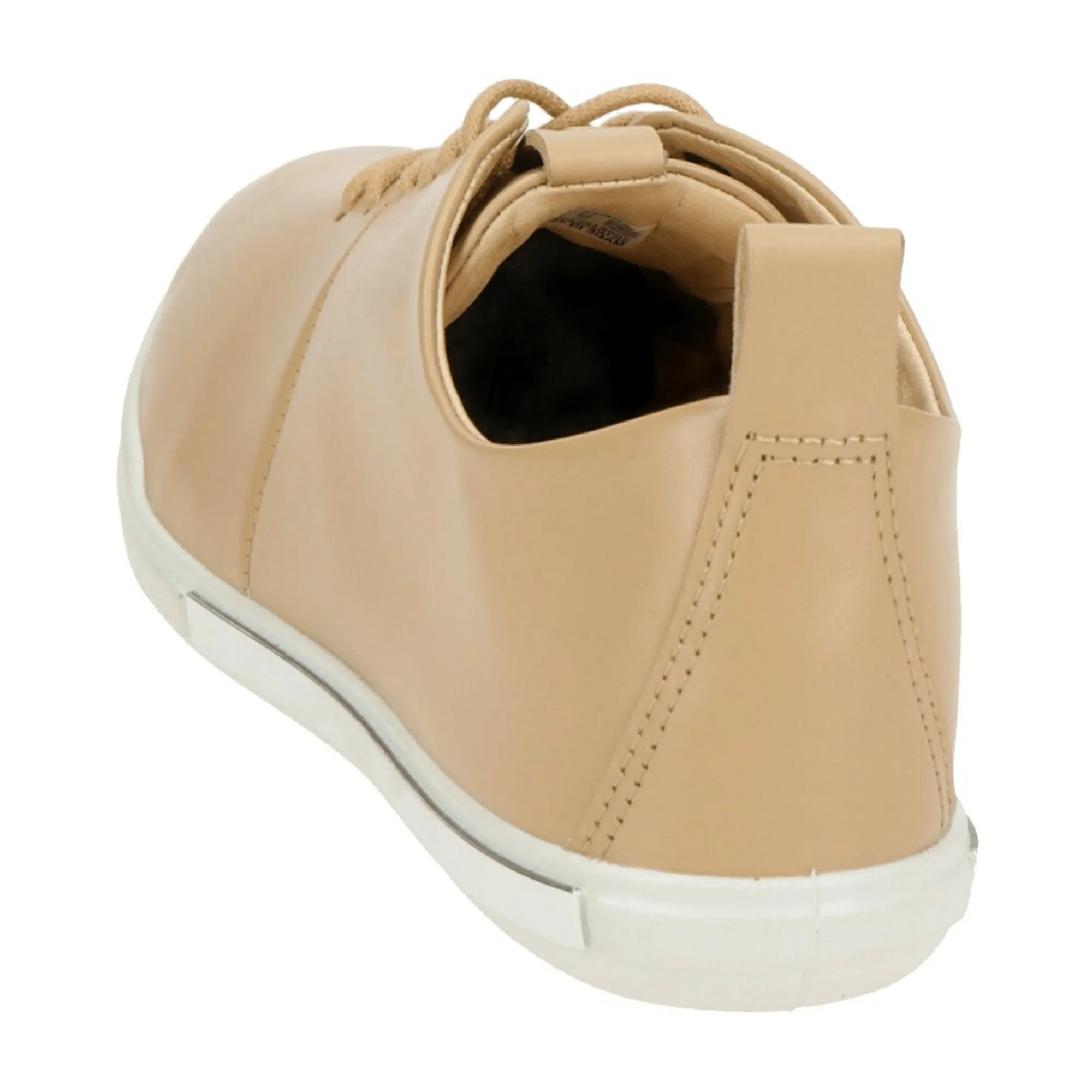 Ecco Simpil 2 Women's Beige Lace-Up Shoes - Stylish & Durable Footwear Tmnt Adidas Shoes