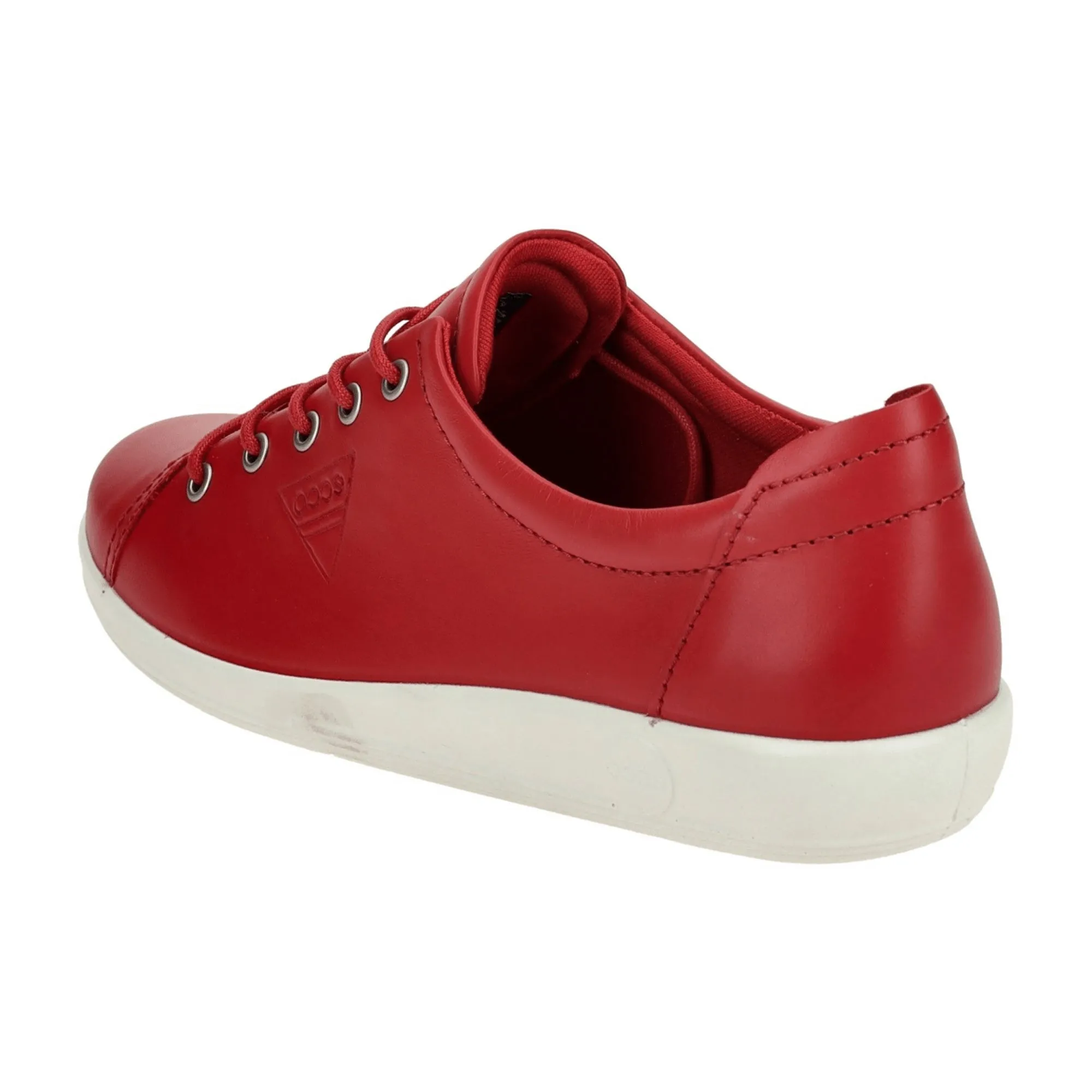 Ecco SOFT 2.0 Women's Red Comfort Shoes - Stylish & Durable Adidas Cloudfoam Shoe Sale