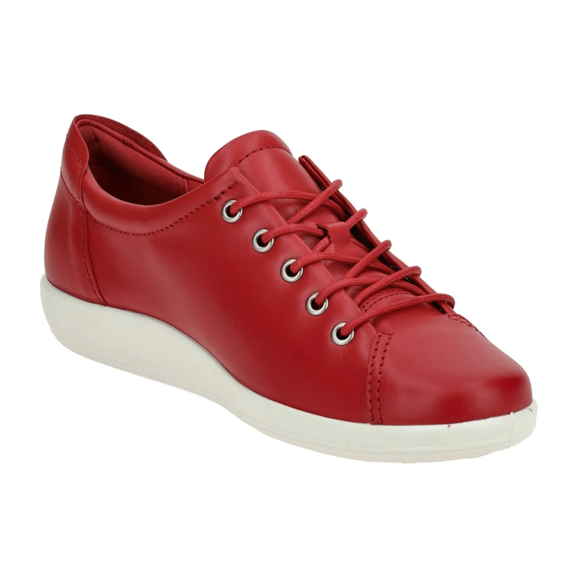 Ecco SOFT 2.0 Women's Red Comfort Shoes - Stylish & Durable Adidas Game Court Tennis Shoe