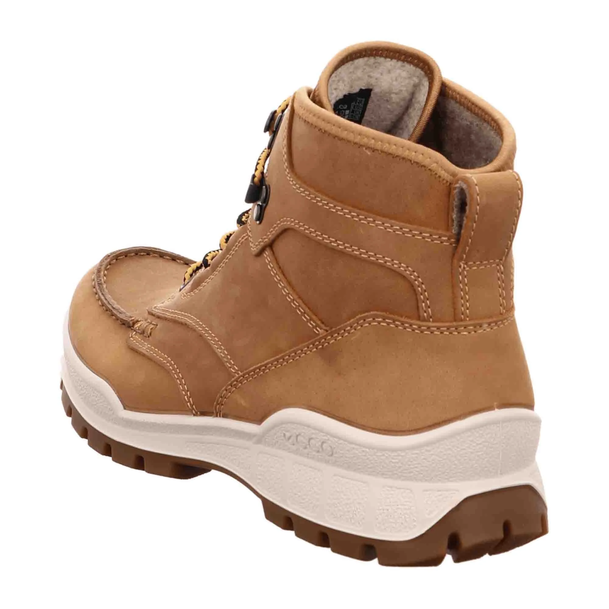 Adidas Golf Shoes Waterproof Ecco TRACK 25 M Men's Outdoor Shoes - Durable Leather Footwear, Brown