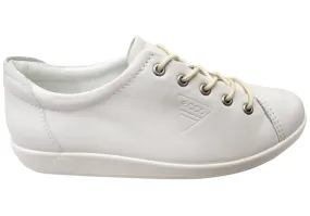 ECCO Womens Comfortable Leather Soft 2.0 Sneakers Shoes Adidas Trxn Shoes