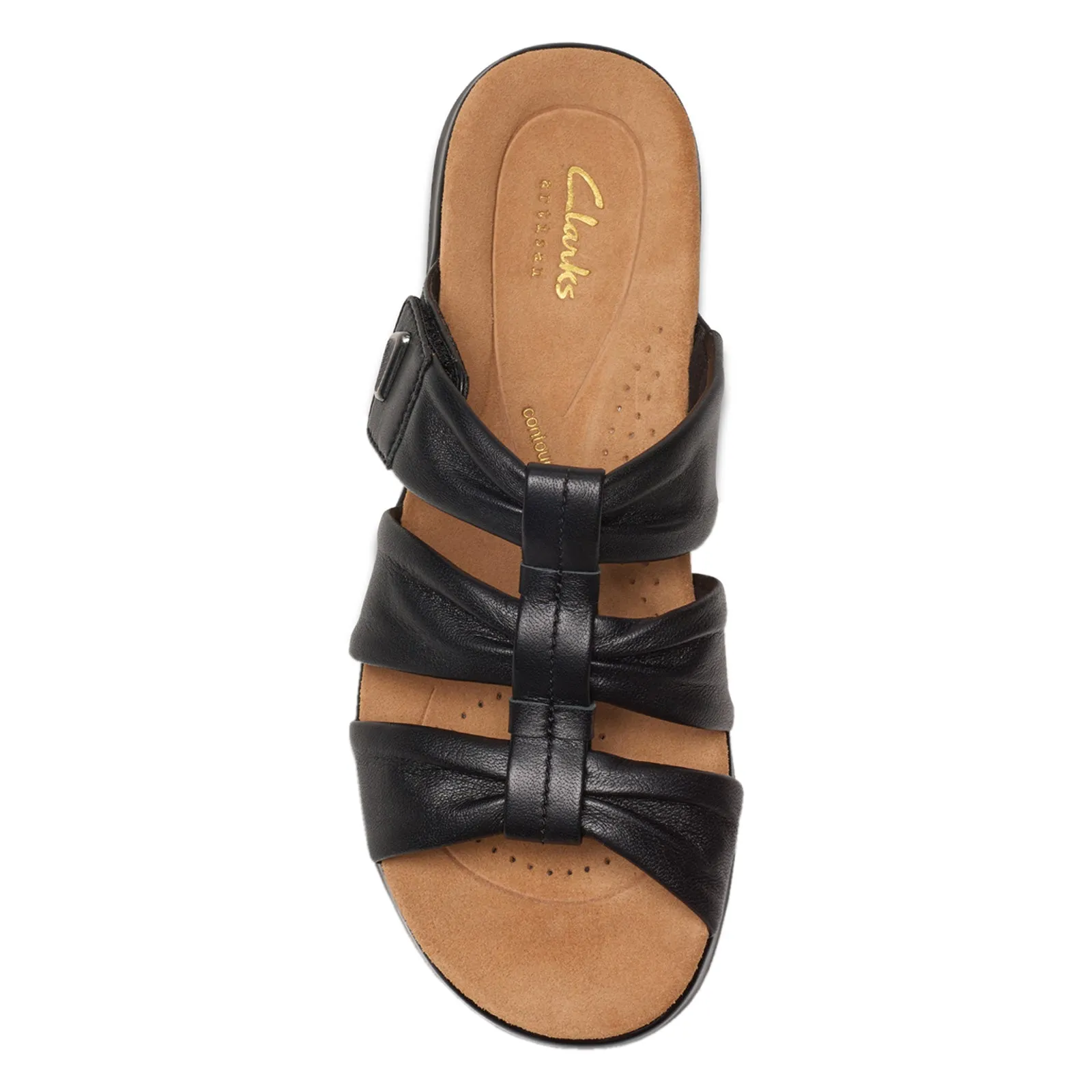 Women's Clarks, Kilty Slide Sandal Fashionable And Functional Resort Look
