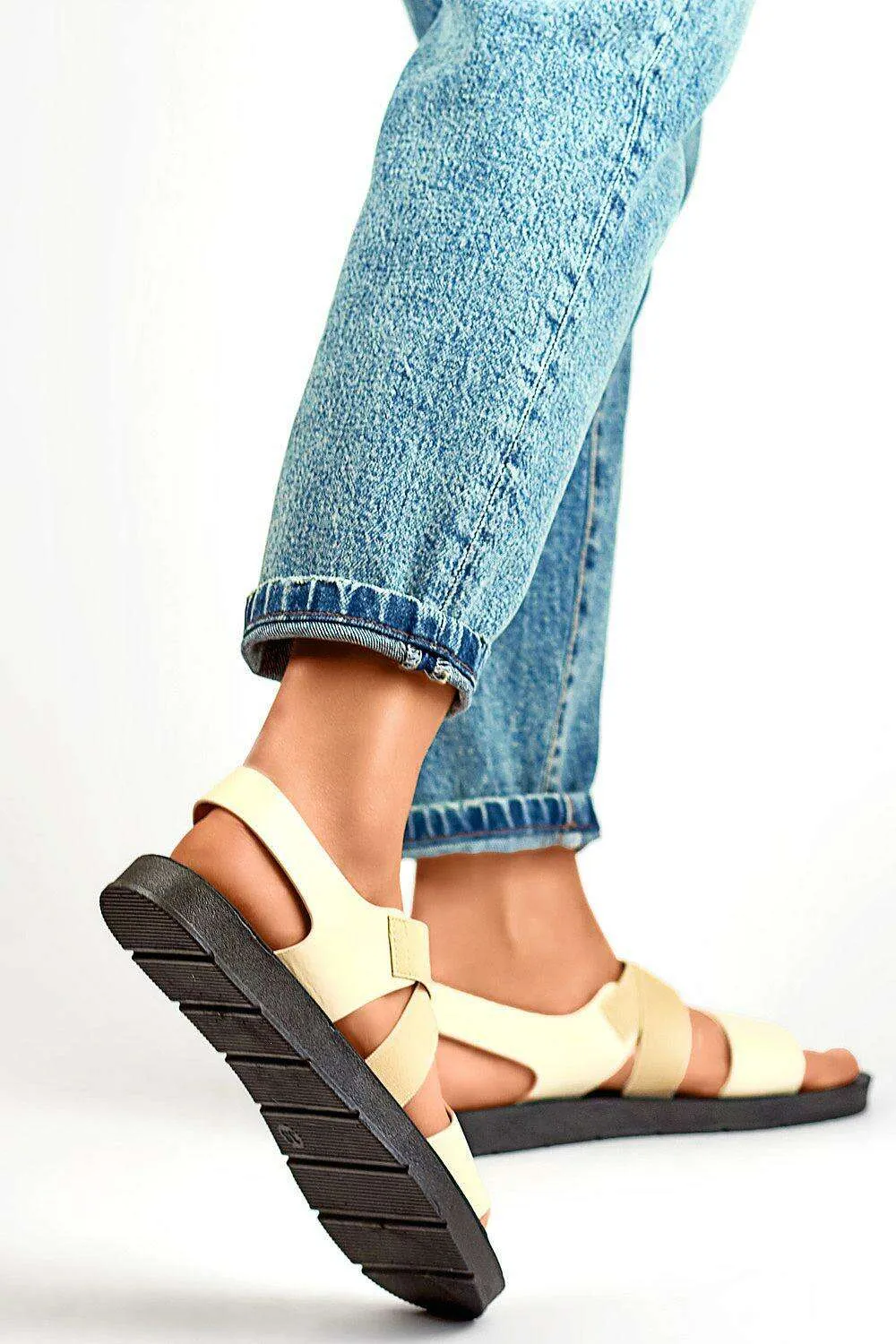 Eco-Friendly Summer Slide Sandals for Women T Strap Sandals Heels