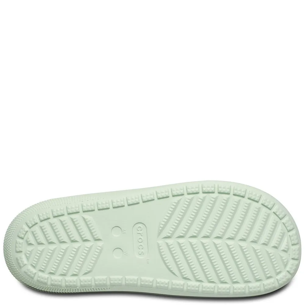 Crocs Unisex Classic Floral Cut Out Sandal Velcro Closure