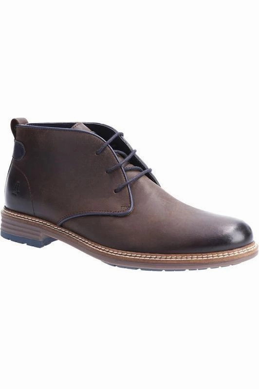 Rough Walk Outdoor Tested Hush Puppies Jonas Chukka Boot in brown