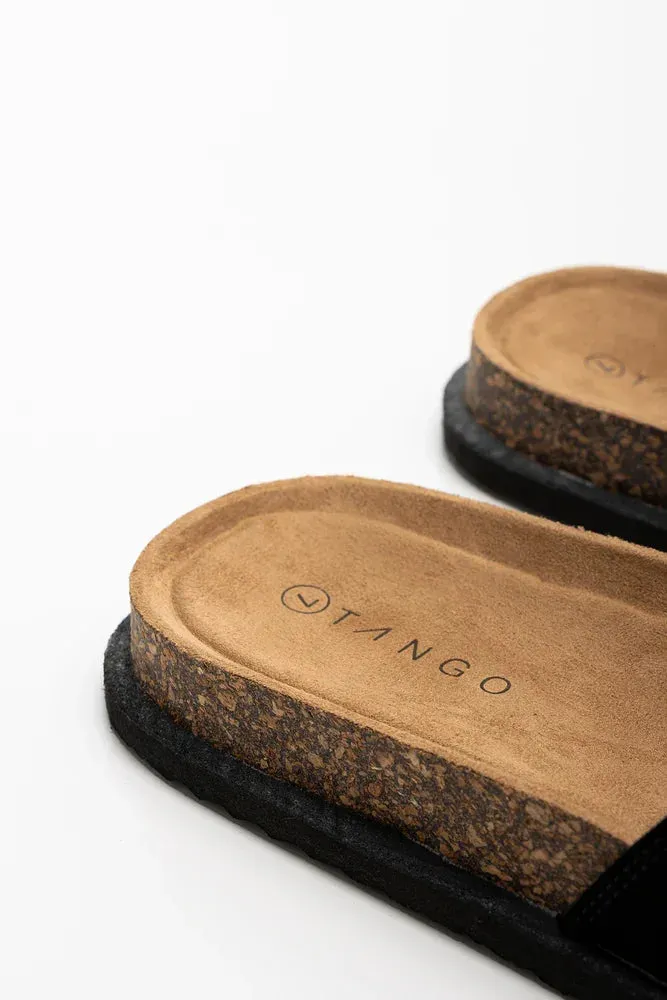 Sandal Blac k Denim Platform Sandals