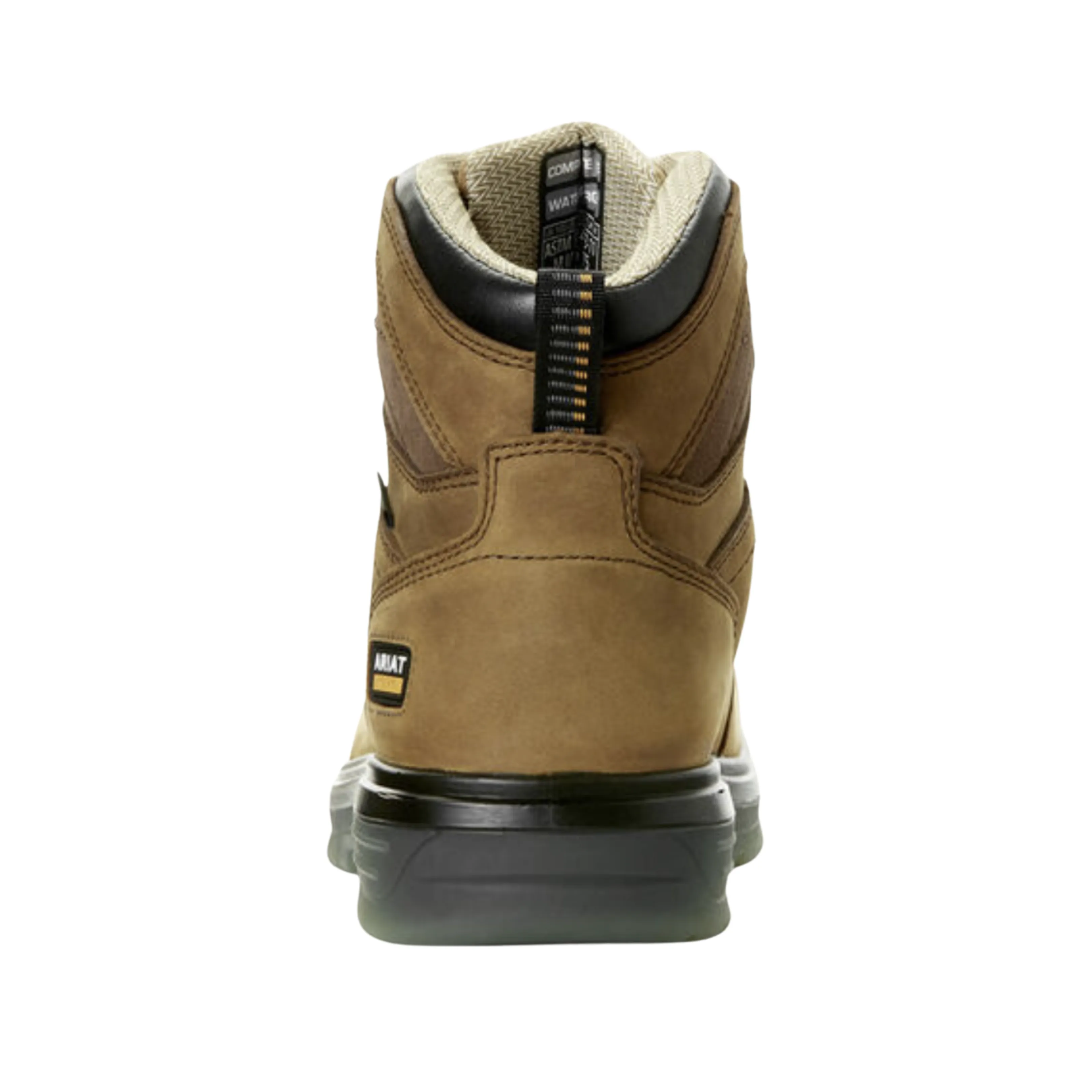 Men's Turbo 6" Waterproof Carbon Toe - Aged Bark (2E Width) Big Kid Rain Boots Size 5