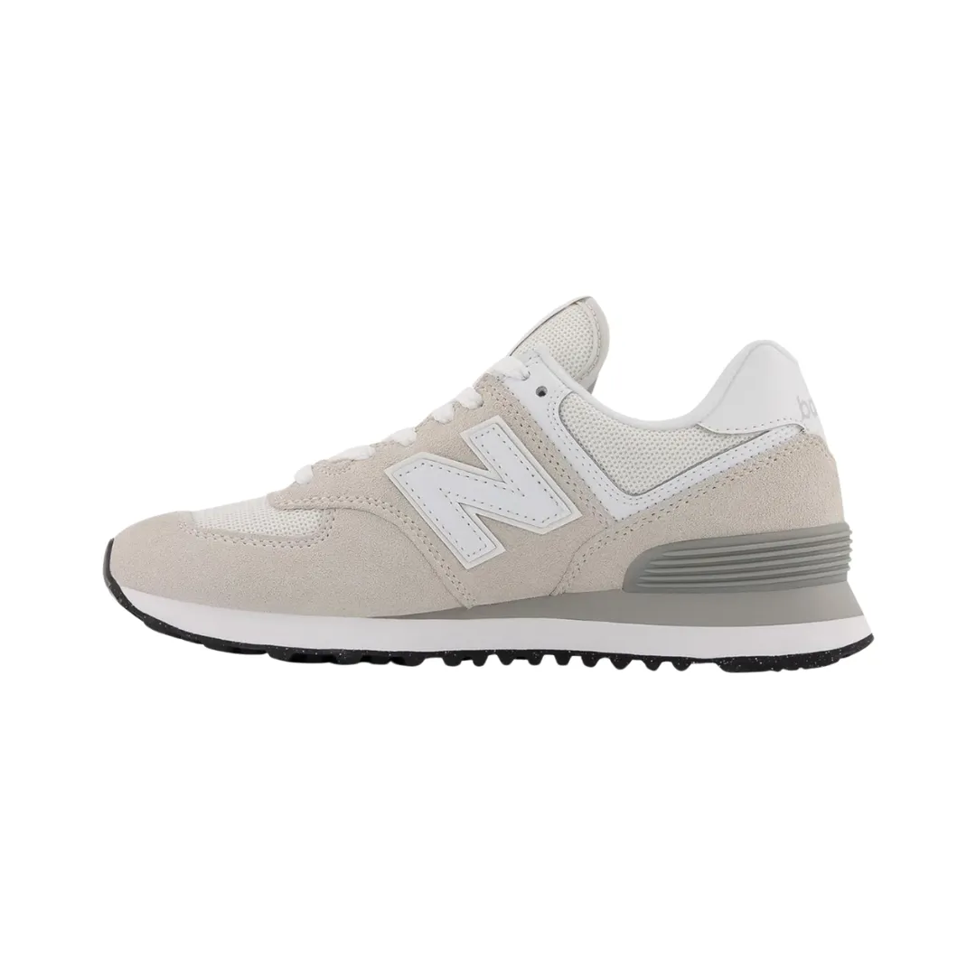 New Balance Pink Navy Women's 574 Core - Nimbus Cloud with White (B Width)