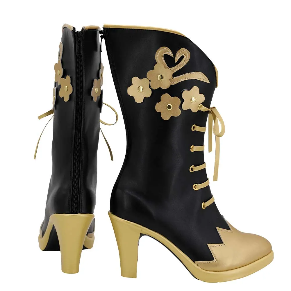 Twisted Wonderland Vil Schoenheit Boots Halloween Costumes Accessory Cosplay Shoes Adidas And Gucci Shoes