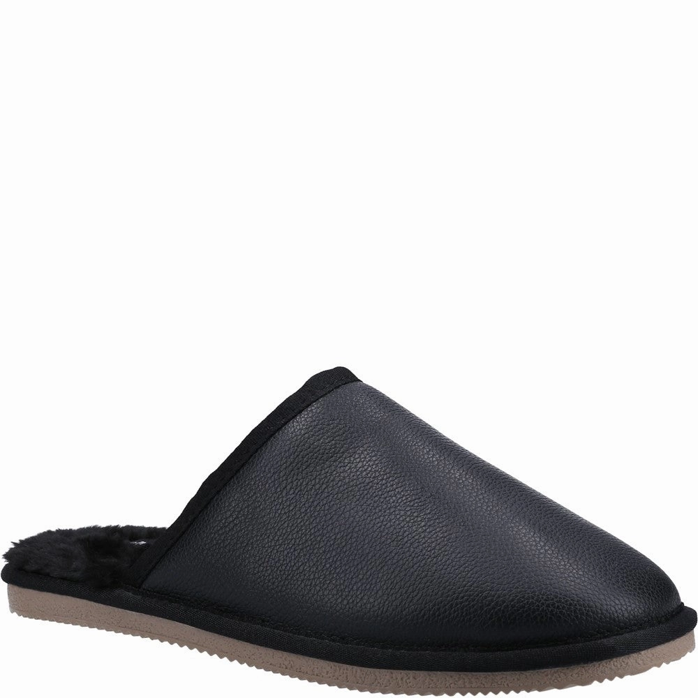 Tide Path Hush Puppies Coady Leather Slipper