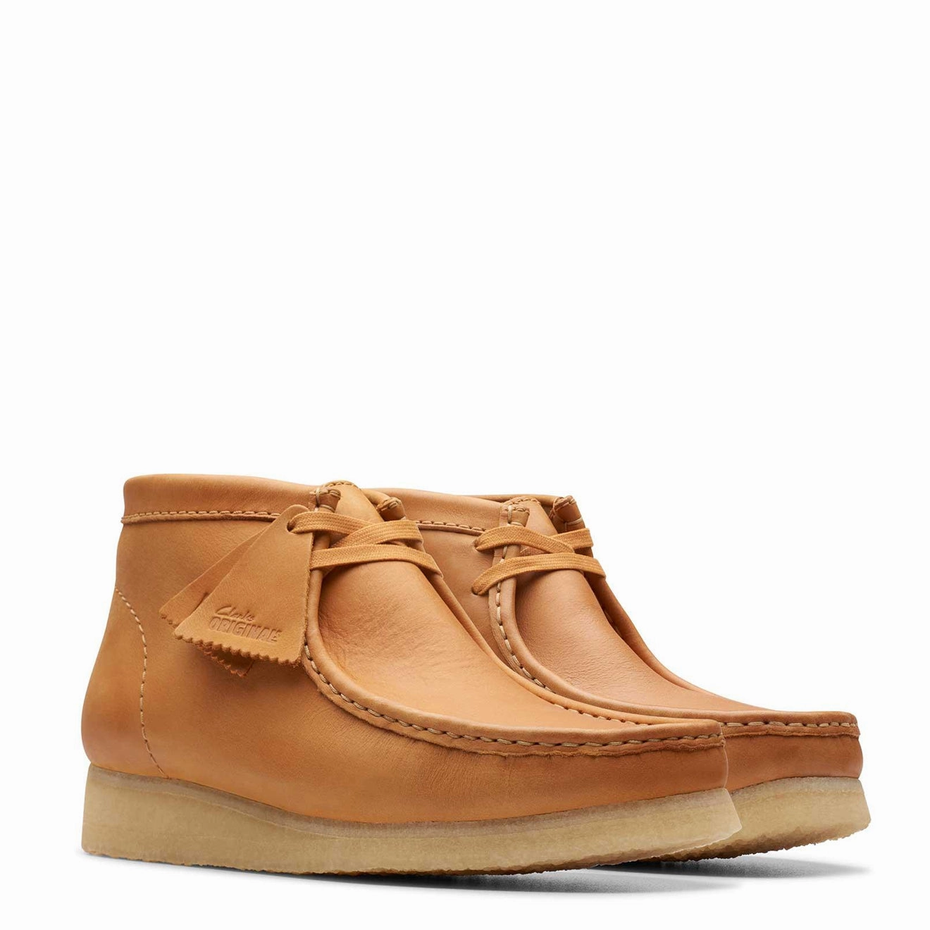 Clarks Originals Wallabee Boot Mid Tan Leather Library Mood