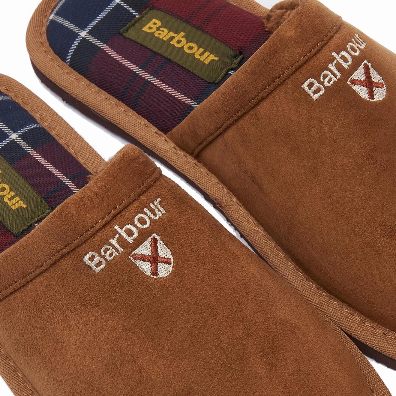 Barbour Everitt Mule Slipper Camel molded Garden Bed