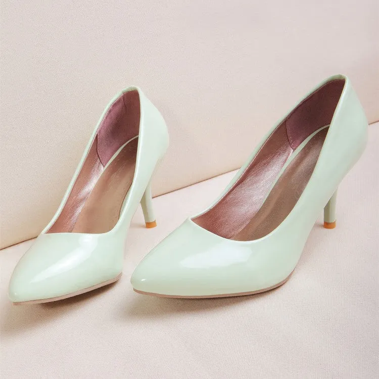 Sexy Feet On High Heels Women's Pointed Toe Pumps High Heels