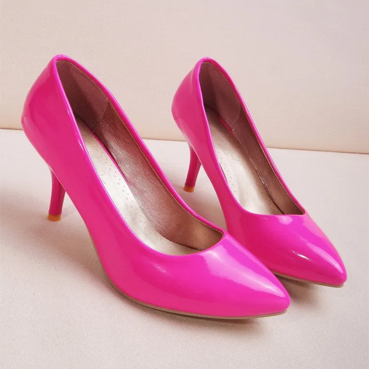 Women's Pointed Toe Pumps High Heels Suede High Heel Sandals
