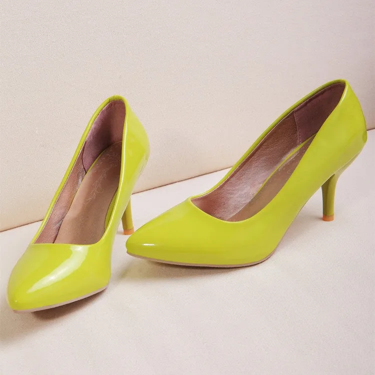 Stuck High Heels Women's Pointed Toe Pumps High Heels