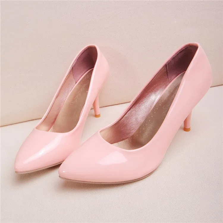 Women's Pointed Toe Pumps High Heels Small Feet High Heel Shoes