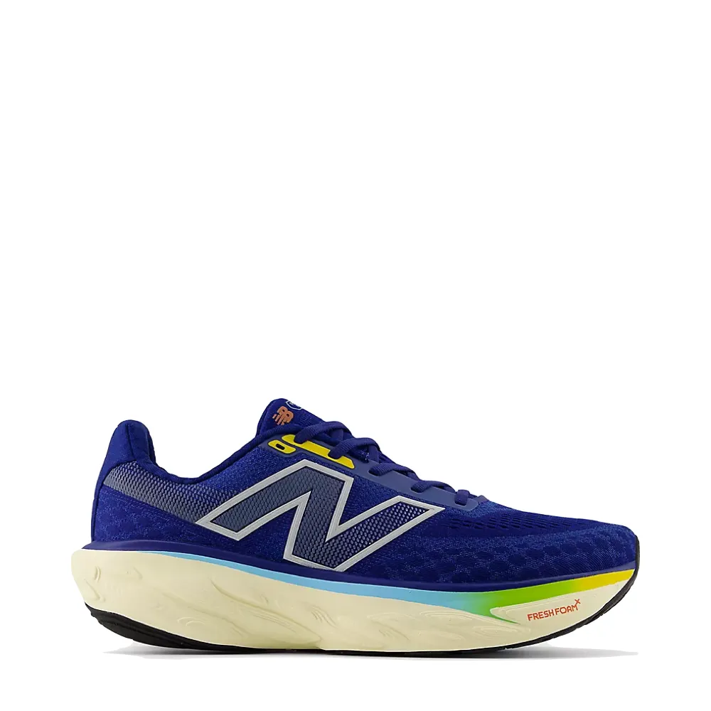 New Balance Men's Fresh Foam X 1080v14 Sneaker in Inkwell with Silver Metallic and Ginger Lemon New Balance 327 Golf Shoes