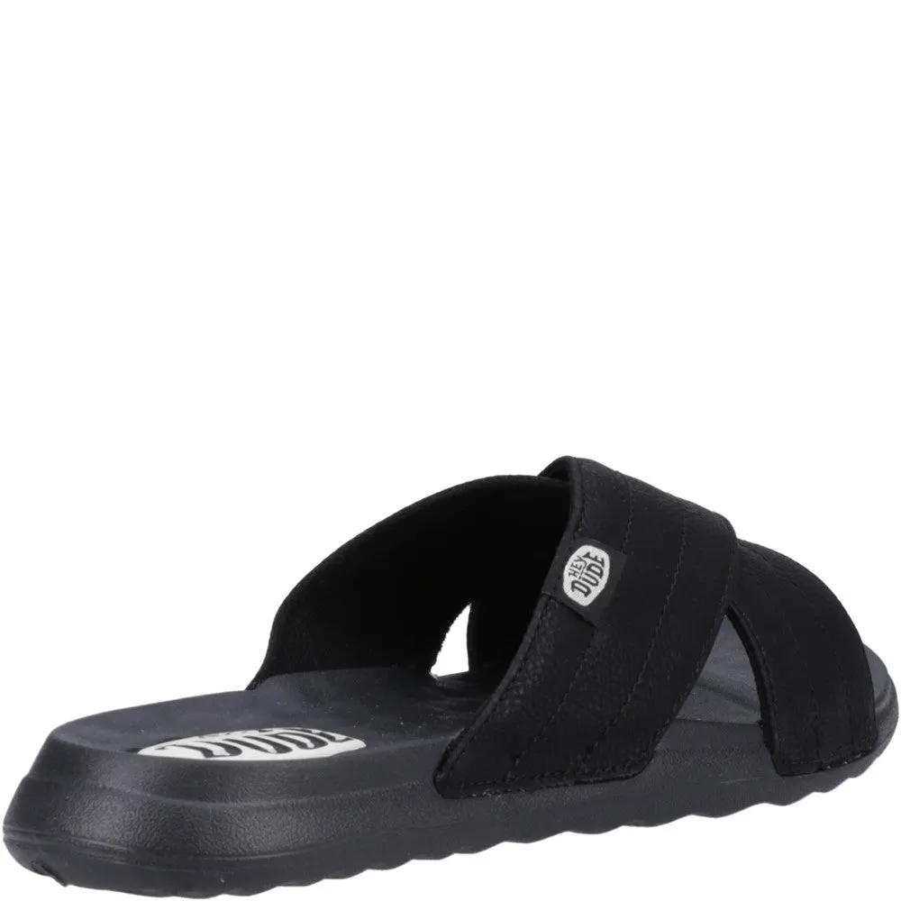 Mood Boost HEYDUDE Christi Slide Distressed Sandal