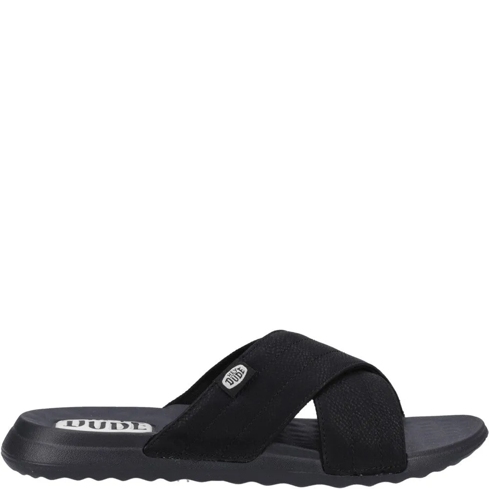 Footwear for All All-day Casual Footwear HEYDUDE Christi Slide Distressed Sandal