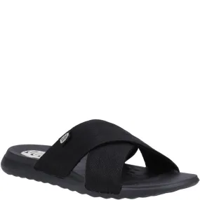 HEYDUDE Christi Slide Distressed Sandal Quick Outing