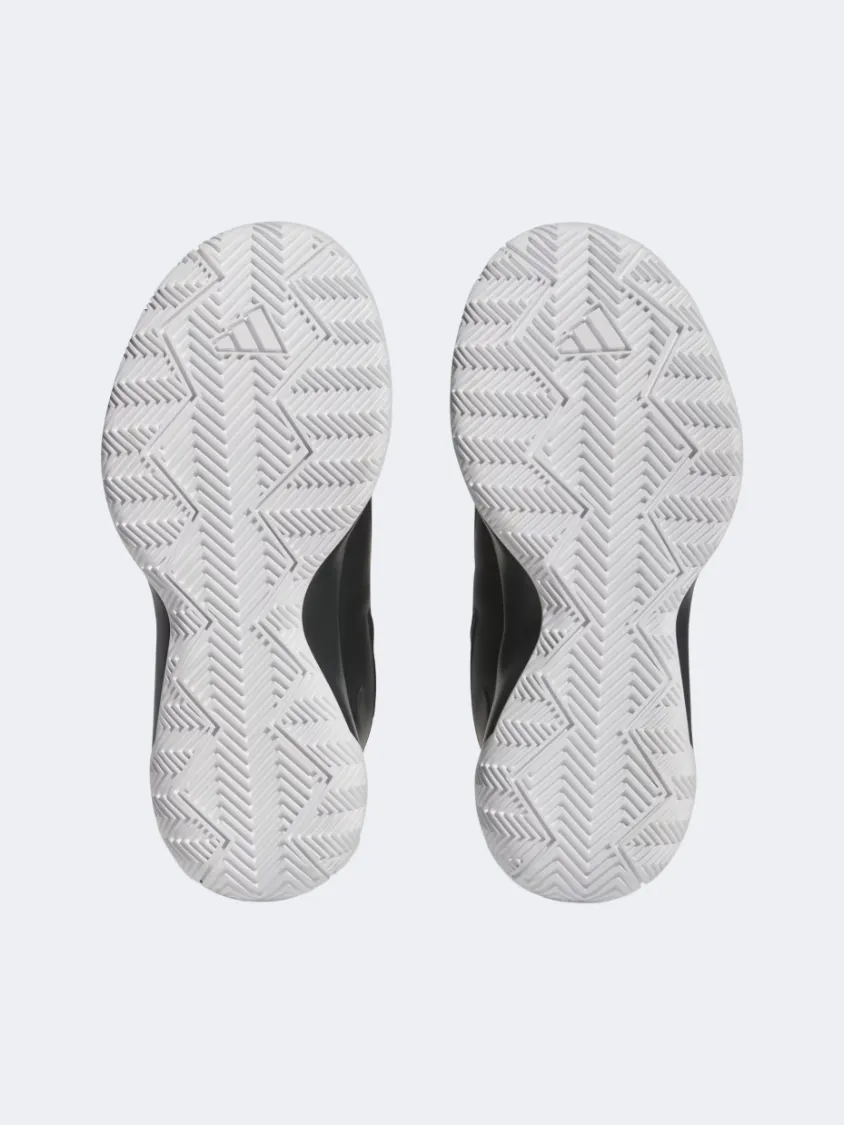 Adidas Cross Em Up Select Gs Basketball Shoes Black/White/Grey Adidas Shoes Miami