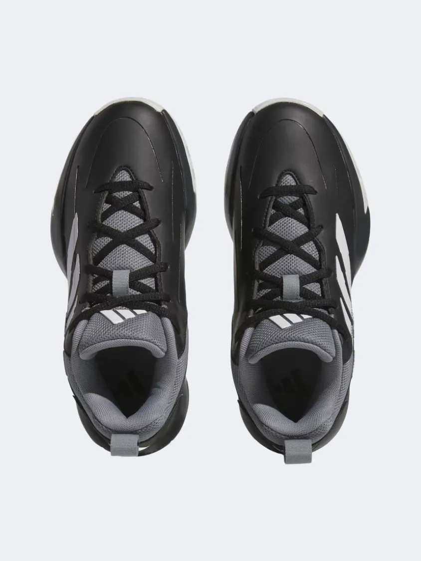 Adidas Cross Em Up Select Gs Basketball Shoes Black/White/Grey Adidas Mls Shoes
