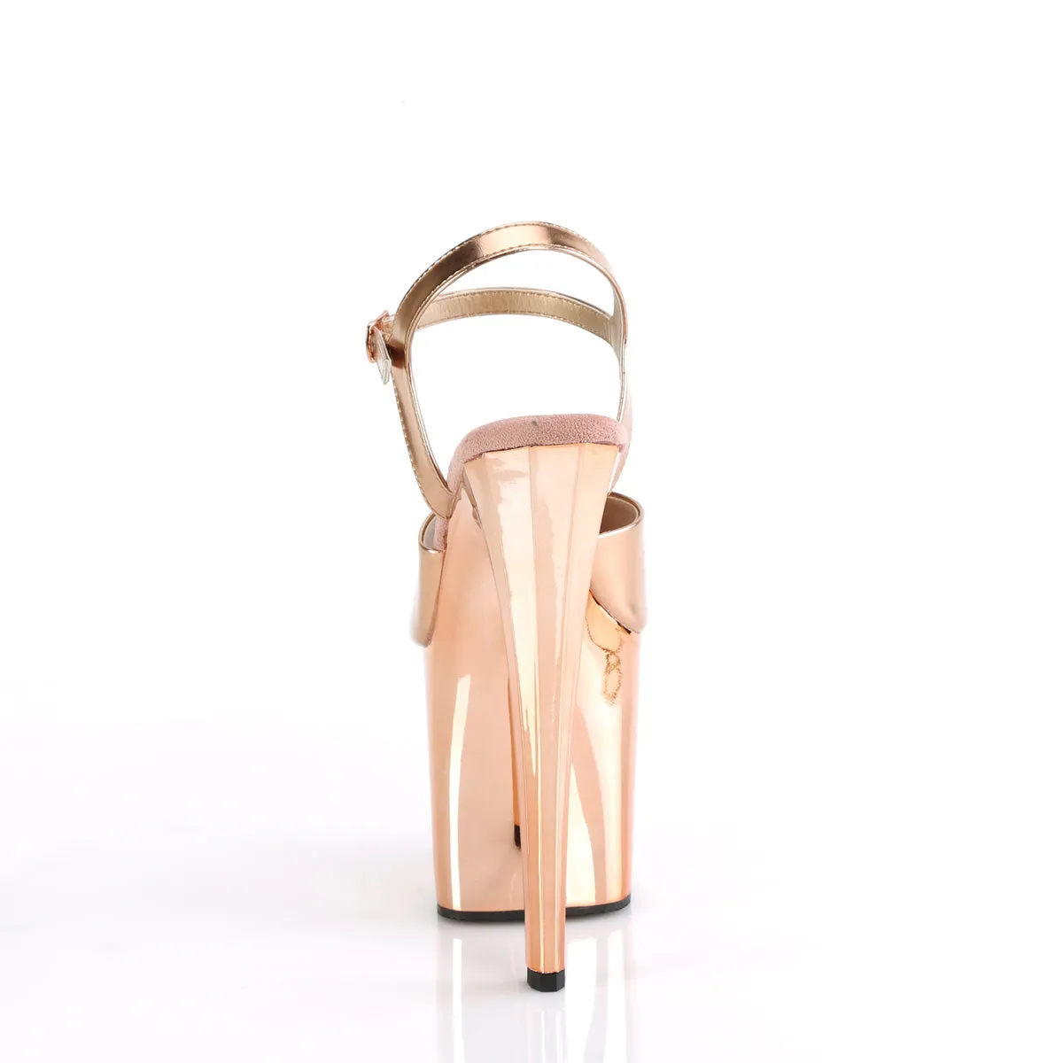 Asics 2010 Running Shoes ENCHANT-709 Pleaser Rose Gold Glitter Sexy Platform Shoes (Pole Dancing Heels)