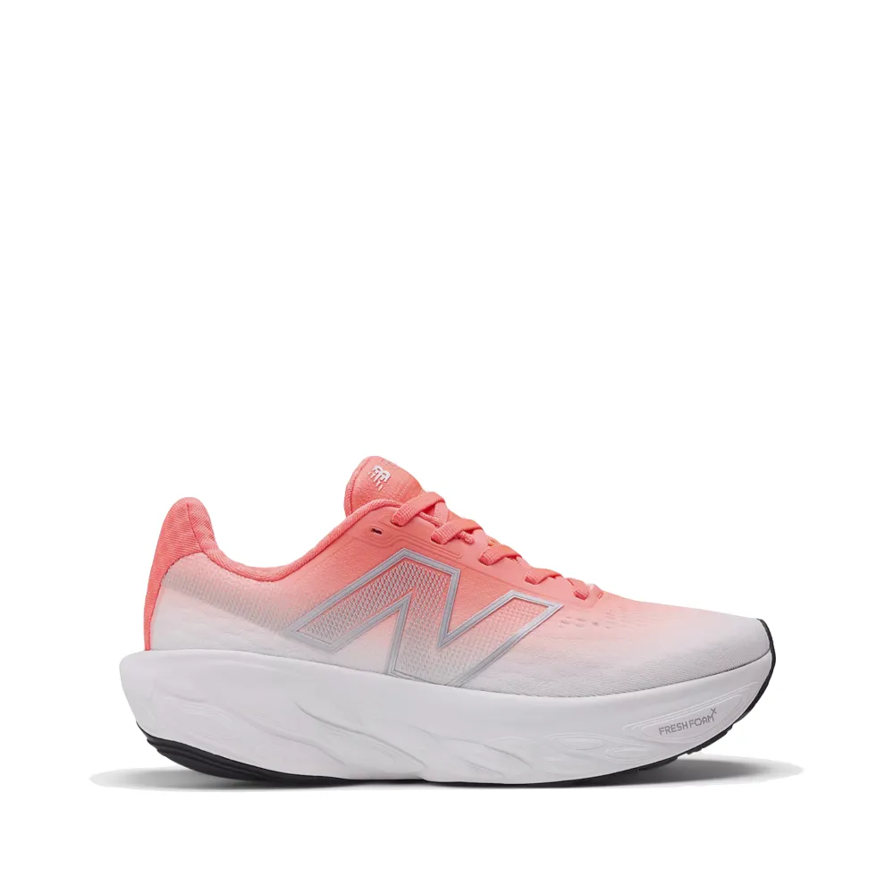 New Balance 481 V3 Trail Running Shoe New Balance Women's Fresh Foam X 1080v14 Sneaker in Urgent Red with Silver Metallic and Light Silver Metallic