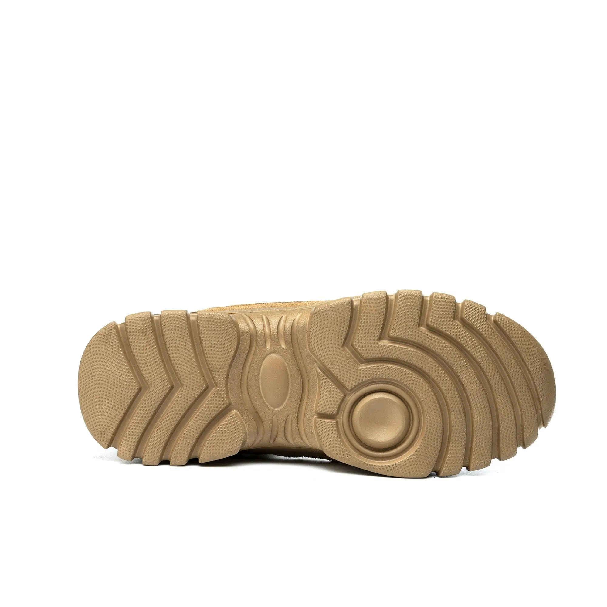 Pull On Work Boots Square Toe Women's Steel Toe Hiker Work Boots - Shock Absorbing | B287