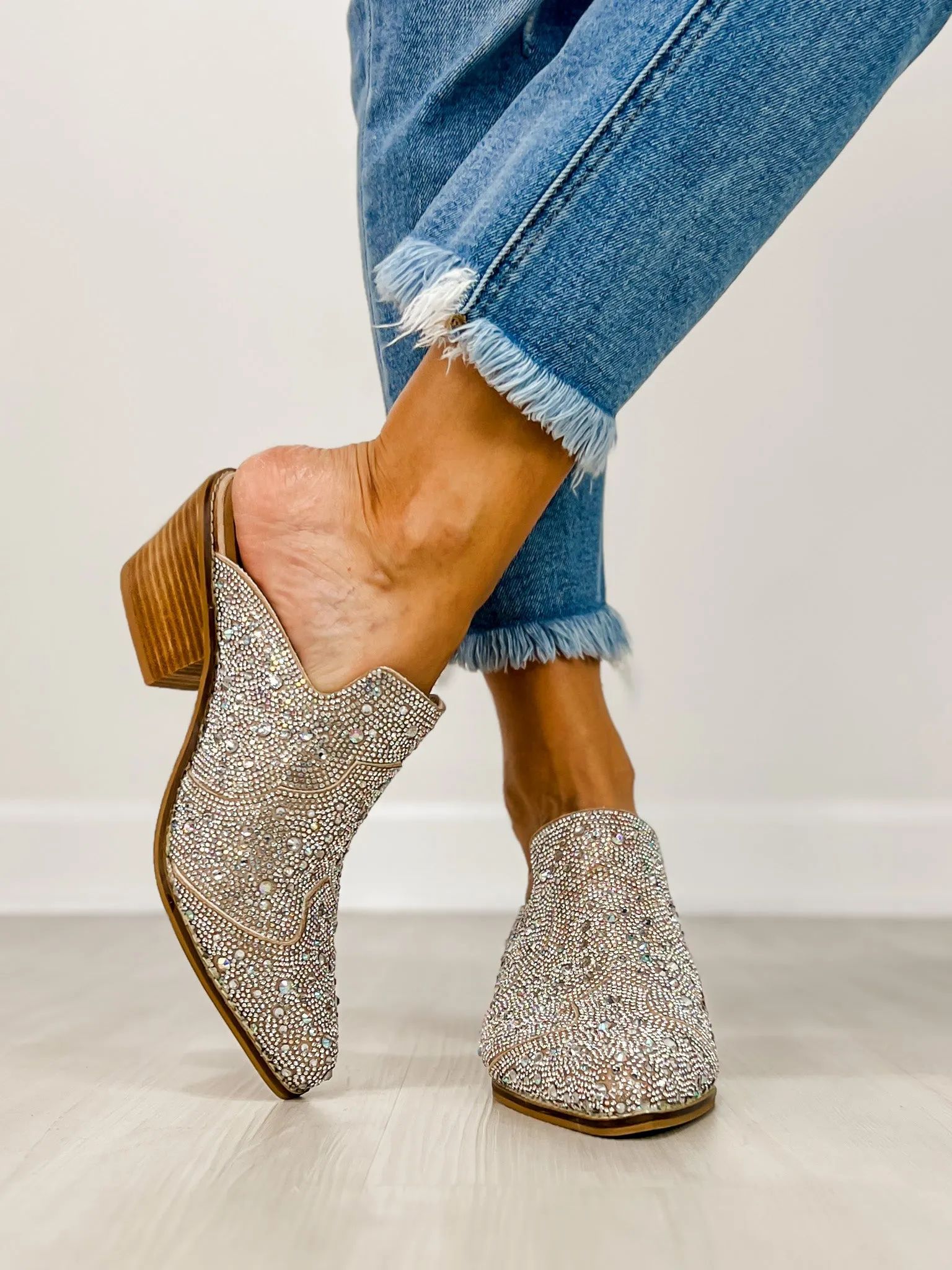 Corkys Tex Mex Boots in CLEAR RHINESTONES Adidas Shoes Campus