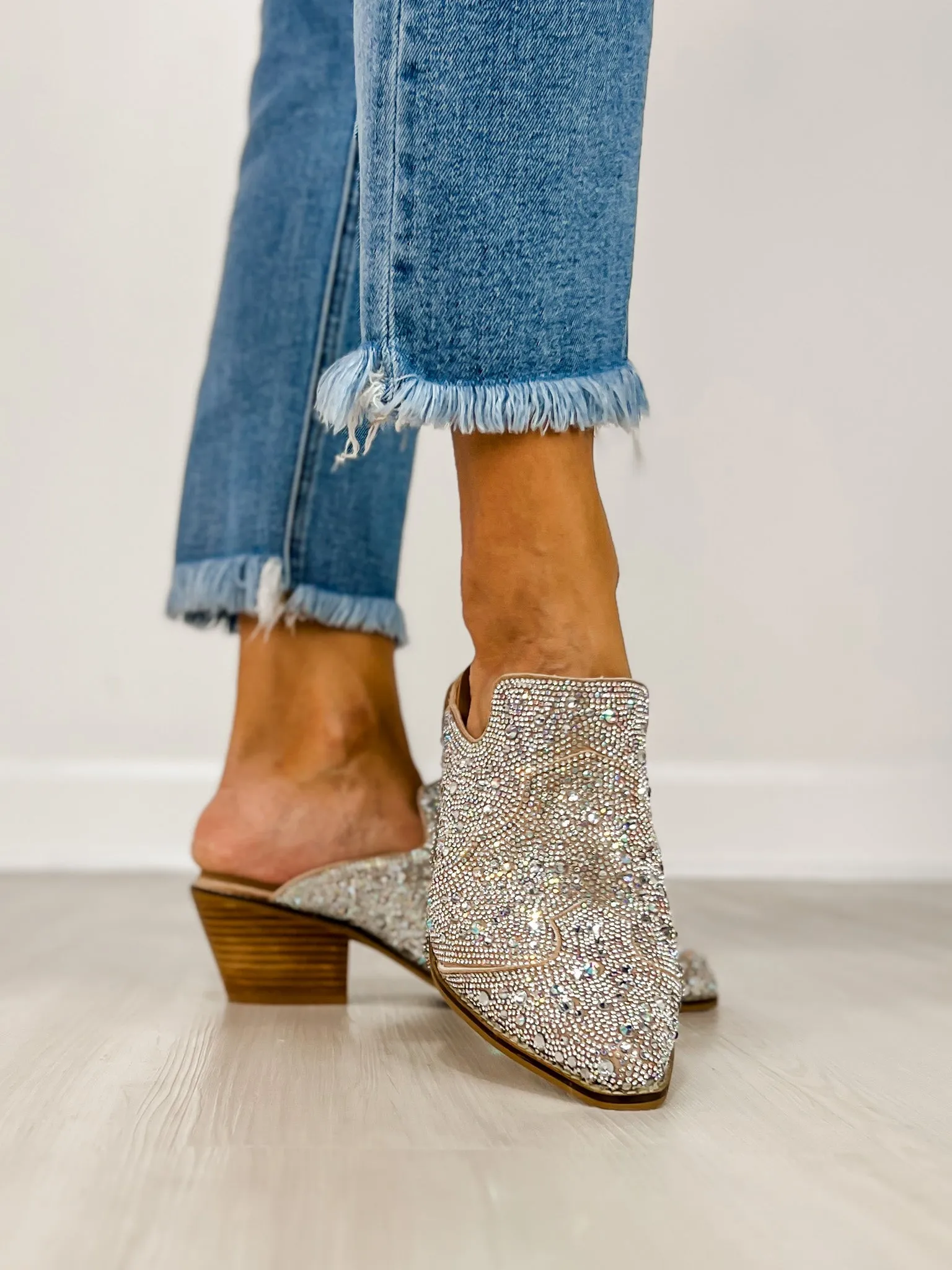 Corkys Tex Mex Boots in CLEAR RHINESTONES Old Shoes Adidas